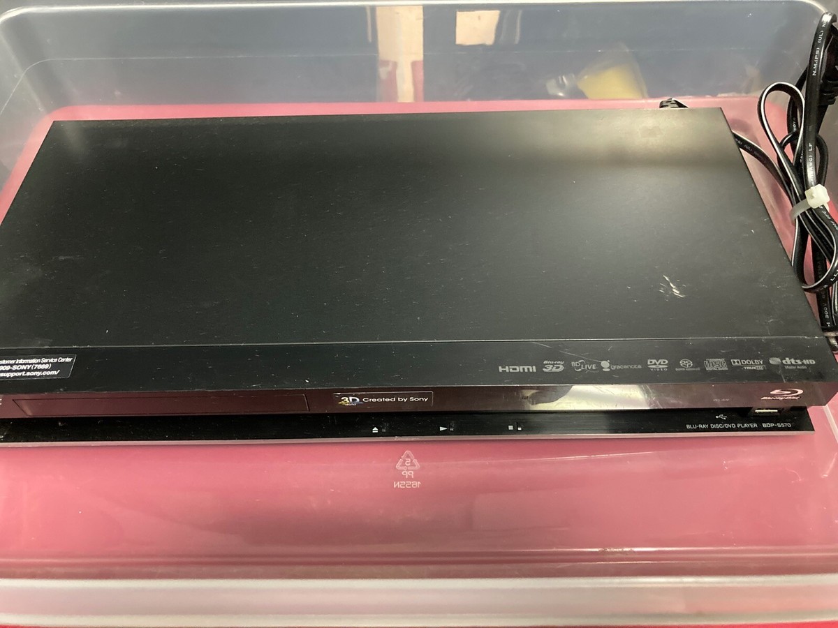SONY BDP-S570 （海外仕様） BD/DVDプレイヤー おまけDVD付 SONY BDP-S570 （海外仕様） BD/DVDプレイヤー おまけDVD付 Sony