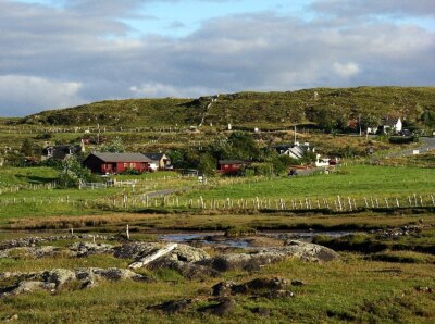 Foto 6x4 Achnaskia Croft Bunacaimb Selbstversorger Ferienhäuser in Bac c2005