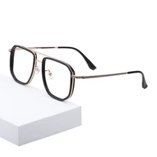 Retro Oversize β-Titanium Full Rim Eyeglass Frame Glasse Optical Eyewear Rx Able