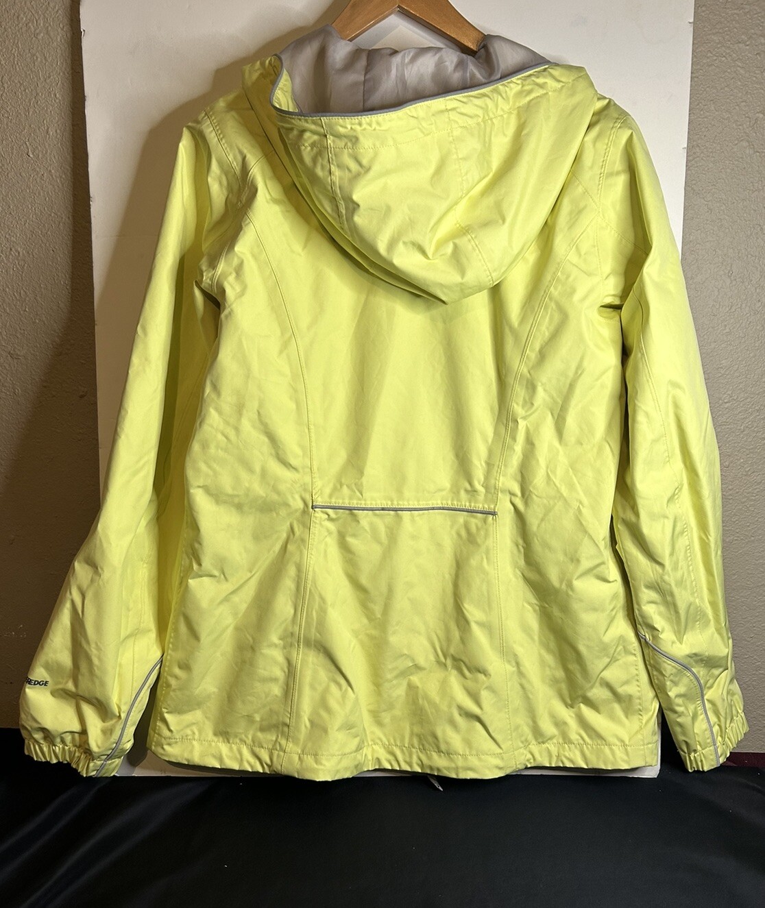 Eddie Bauer Jacket Women's  T-Medium Yellow Long Sleeve Weatheredge Hooded Zip image 2