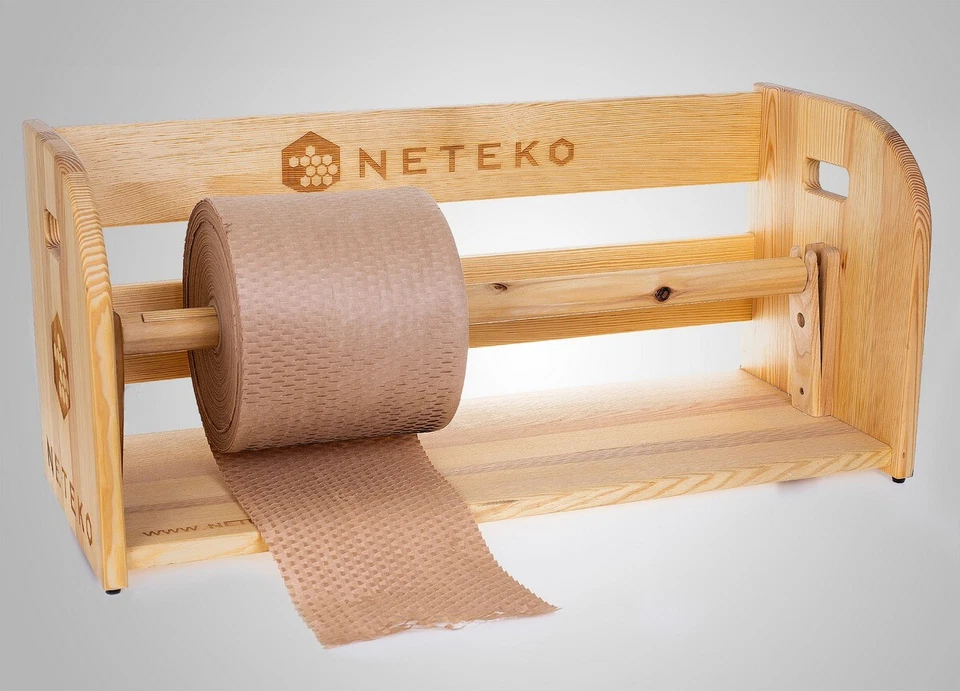 Wrapping paper in honeycomb structure width 40 cm x length 250 m NETEKO - Image 3 of 4