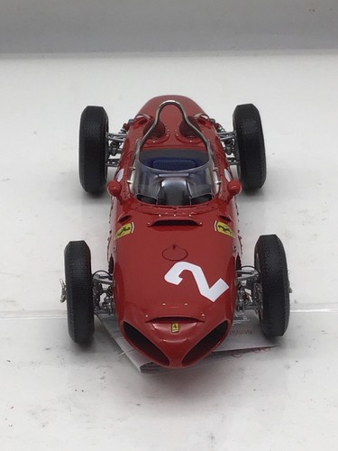 CMC Ferrari Dino 156 F1 1961 'Sharknose' GP #2 italiano Phil Hill modelo 1/18 - Imagen 5 de 10