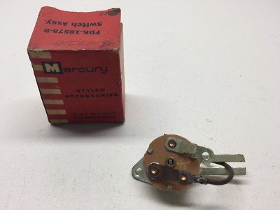 1955 Mercury FDK-18578-B Heater Switch Assembly NOS OEM