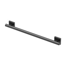 Gatco 944MX Elevate 24" L Grab Bar, Matte Black/ADA Compliant Stainless Steel...