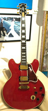 Gibson BB King Lucille ES-355 TDSV 1998 Cherry Semi Hollow Original Rare in UK