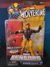 Marvel Legends Sabretooth   Wolverine Series Puck BAF   MOC 6  Hasbro