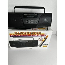Vintage Suntone mini boom box am/fm Radio model RR5600