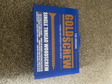 Original Goldscrew Trade Case 2800pcs PZ Double Countersunk Woodscrews