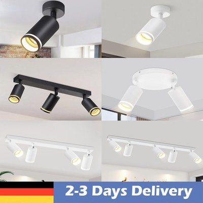 LED Spotleuchte  GU10 schwenkbar Deckenlampe 1-5 Flamming Wandleuchte Spot Flur