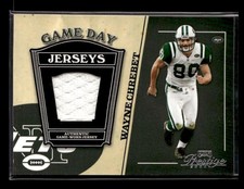 2004 Playoff Prestige #GJ-37 Wayne Chrebet Game Day Jerseys New York Jets