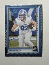 2025 Panini Donruss Optic - Sam LaPorta #196 Stars Prizm Lions