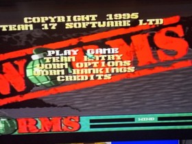 Sega Saturn Worms Complete Working