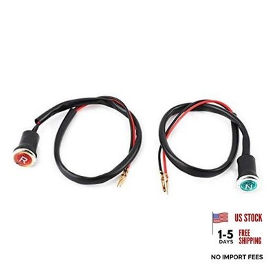 Shift Light, DC 12v Motorcycle Indicator Light Parts, Red Green Reverse Lights