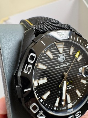 Tag Heuer Aquaracer 300M Calibre 5 Automatik Black Titanium 41mm WAY218A.FC6362