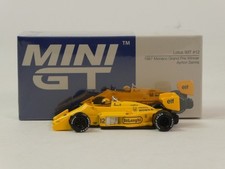 MINI GT Lotus 99T #12 Senna Winner Monaco GP 1987 1/64 MGT01088-L