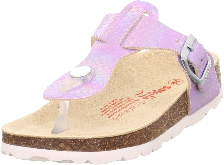 Superfit Girls Footbed Sandals Purple 8500 Comfy Slip On Summer Shoes UK7.5 EU41