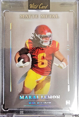 2026 Wild Card Matte Metal Makai Lemo /3 USC Trojans