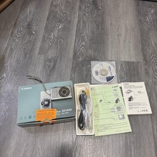 Canon PowerShot ELPH SD400 Digital Camera WITH BOX Broken Screen