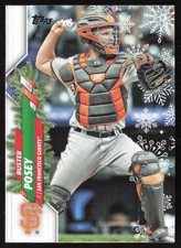 2020 Topps Holiday Buster Posey #HW137 San Francisco Giants
