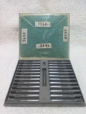 Deltronic Tenth Plug Gauges Complete Set, .0001 Steps ,  .2268- .2292