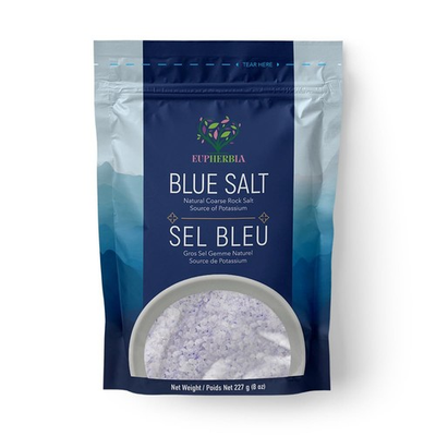 #ad Blue Salt Coarse Rare Mineral Salt High Potassium Lower Sodium Natural .. $22.90