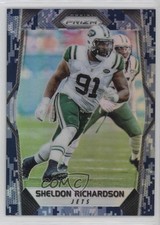 2017 Panini Prizm Camo Prizm 12/25 Sheldon Richardson #168 2t2