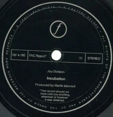 Joy Division Komakino FLEXI DISC Vinyl Single 7inch Factory