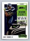 2018 Panini Contenders #12 Earl Thomas III   Seattle Seahawks