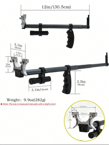 Fronde Chasse puissante - Lance Pierre rétractable de tir pour loisir extérieur - Imagen 4 de 17