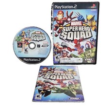 Marvel Super Hero Squad PS2 THQ NTSC-U/C E10+ Multiplayer CIB WORKS GREAT!!