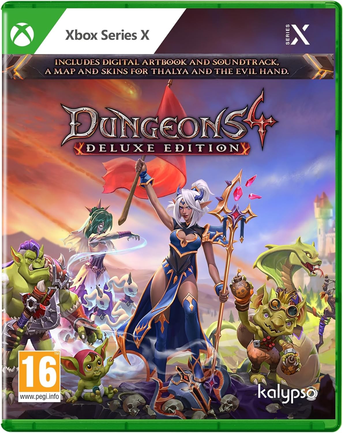 Dungeons 4 Deluxe Edition Microsoft XBox Series X Game