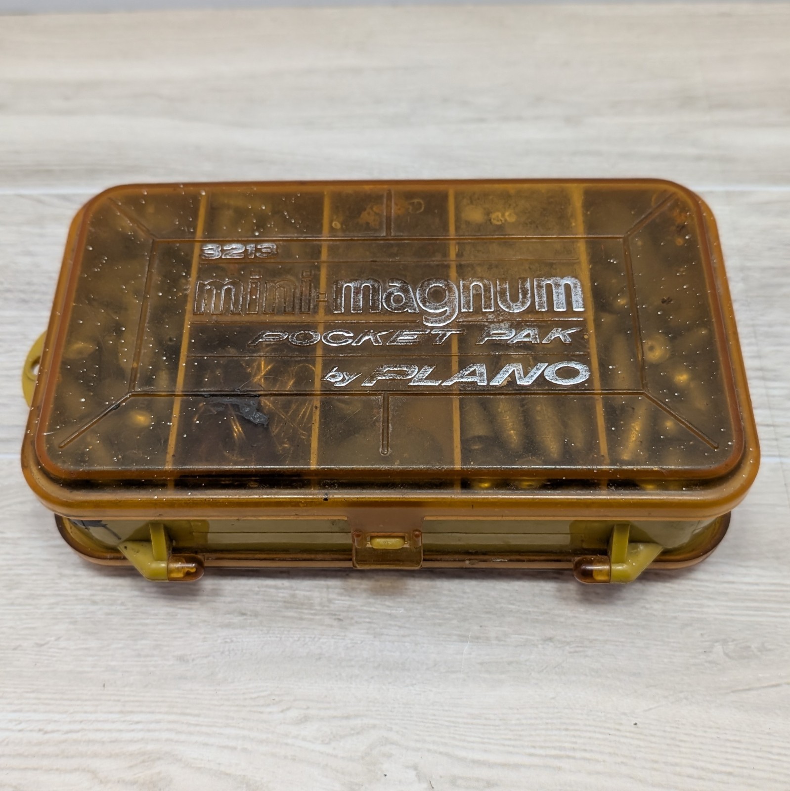 Micro-Magnum #3214 Plano Double Sided Fishing Tackle Box Loaded With Supplies