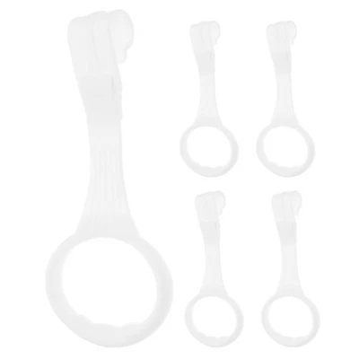 Lot de 5 anneaux de traction en plastique pour berceau : anneaux de suspension - Photo 1/4