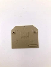 Weidmuller End Plate -50°C to 100°C 39mm x 1.5mm Beige 0460560000