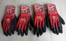 4 Pairs Of Milwaukee 48-22-8913 Cut Level 1 Insulated Winter Work Gloves XL