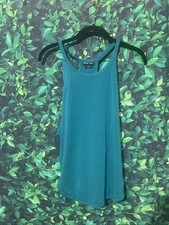 Women s Size L Prana Teal Lunar Glow Tank
