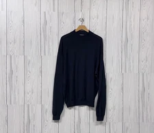 Pronto Uomo turtleneck sweater mens extra large tall XLT long sleeve silk blend