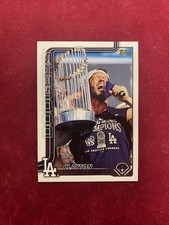 2025 Topps Clayton Kershaw ( DODGERS ) GOLDEN MIRROR VARIATION SSP Card 146 RARE