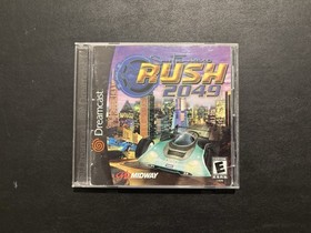 San Francisco Rush 2049 (Sega Dreamcast, 2000) Complete CIB Tested & Works!