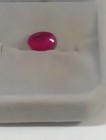 NATURAL EARTH MINED GGL CERTIFIED GEM TESTED HEATED OVAL RED RUBY 3.17 CTS. — photo 3