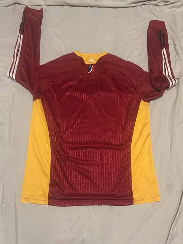 Fort Wayne Mad Ants Adidas Clima365 2010 Long Sleeve Warmup Shirt(Men’s XL Tall) - Picture 6 of 10
