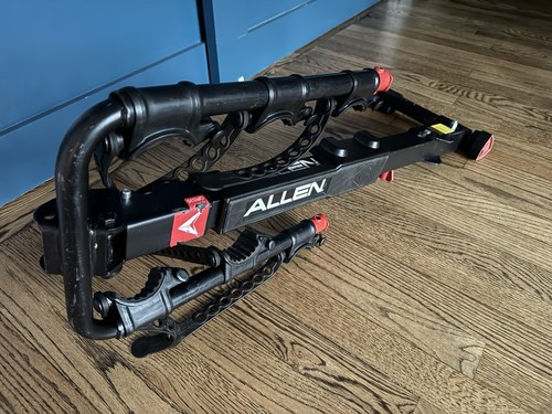 Allen Sports 3-Bike Hitch Racks for 1 1/4 in. and 2 in. Hitch Deluxe+ Locking