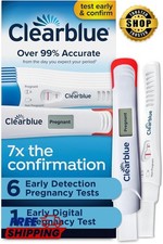 Early Result Pregnancy Test Kit, 7 Tests, Easy-Read