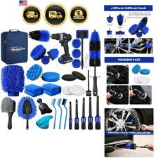 Car Detailing Kit Car Wash Supplies Brush Set Interior Exterior Wheels Cleaning Car Detailing Kit Car Wash Supplies Brush Set Interior Exterior Wheels Cleaning