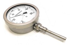 UNICON L Industrial Dial Thermometer 0-100 C Bimetal Gauge 20180539