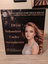 SKIMI Hair Dryer Brush Blow Dry Brush, Multi-Hot Air Styler with 110000RPM 