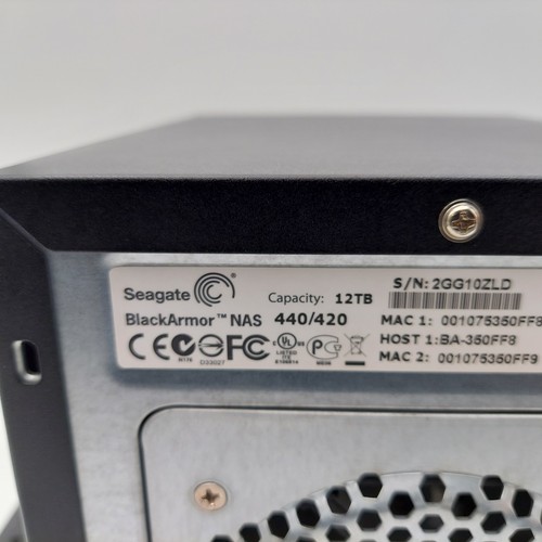 Seagate BlackArmor NAS 440/420 4-Bay NO HDD - NO Power Adapter - Afbeelding 7 van 8