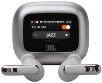JBL Live Beam 3 In-Ear KopfhöRer Mit ANC & Display Touchscreen Steuerung Silber