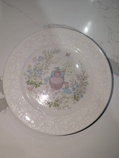 Noritake Japan Keep Forever Christening Plate 8-3/8"