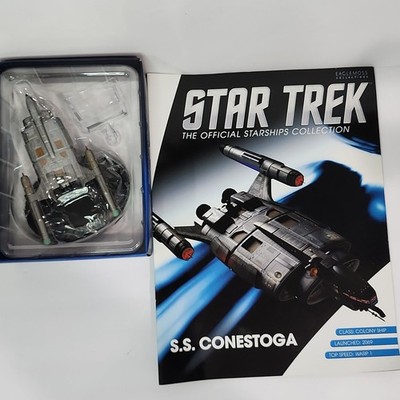 Star Trek Starships Collection S.S. Conestoga Colony Ship Eaglemoss w/ Magazine 